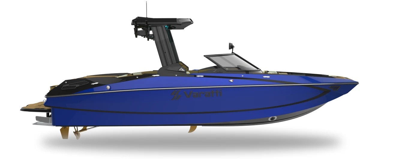 2024 Varatti Z2272 with trandem trailer, Pilot Pro, & Powered Sports top